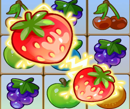 Crazy Fruit puzzle game screenshot